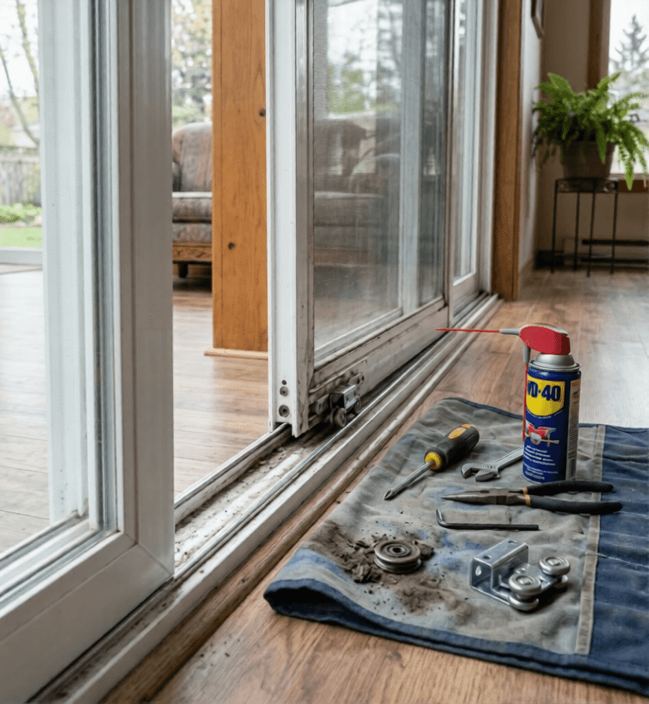 sliding glass door repair